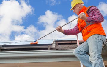 Harlow soft wash roof cleaning
